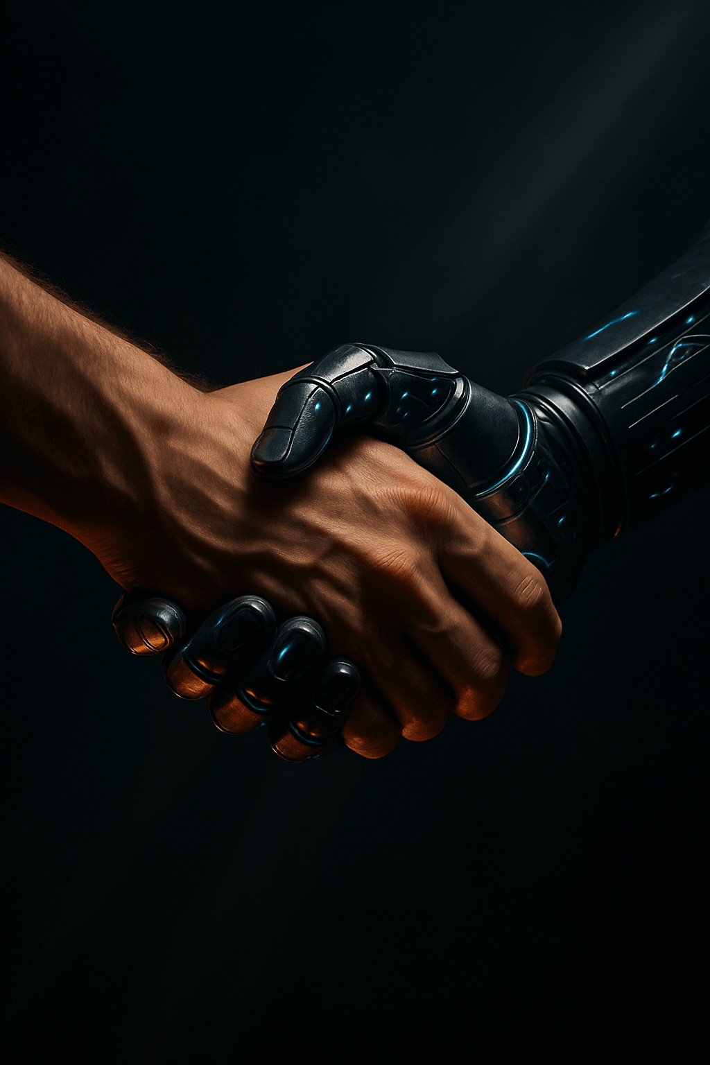Professional handshake representing trust and partnership