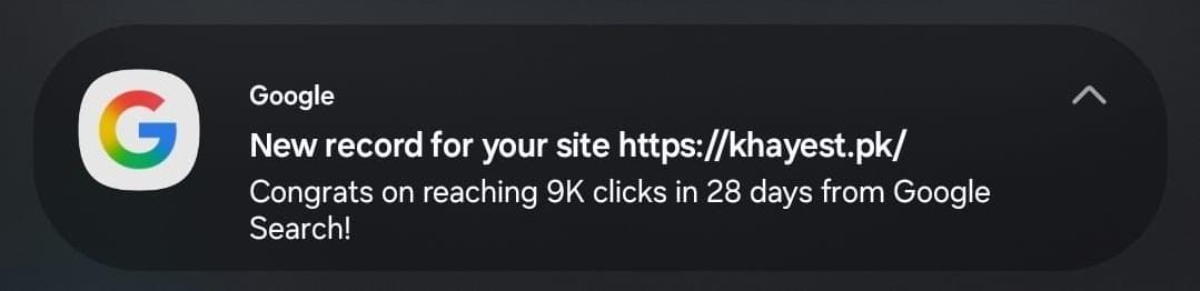 Organic traffic growth analytics dashboard