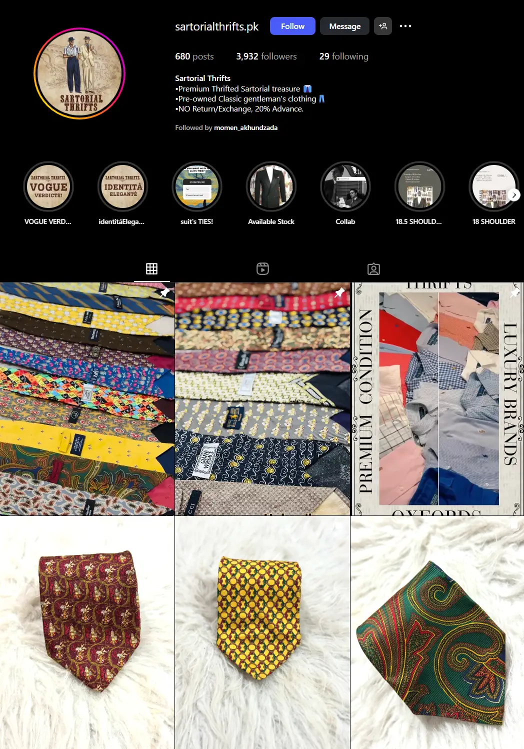 Instagram branding and <a href=