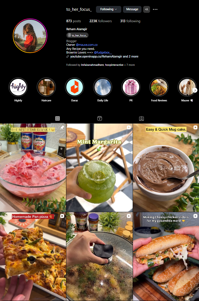 Instagram content optimization and cross-platform integration